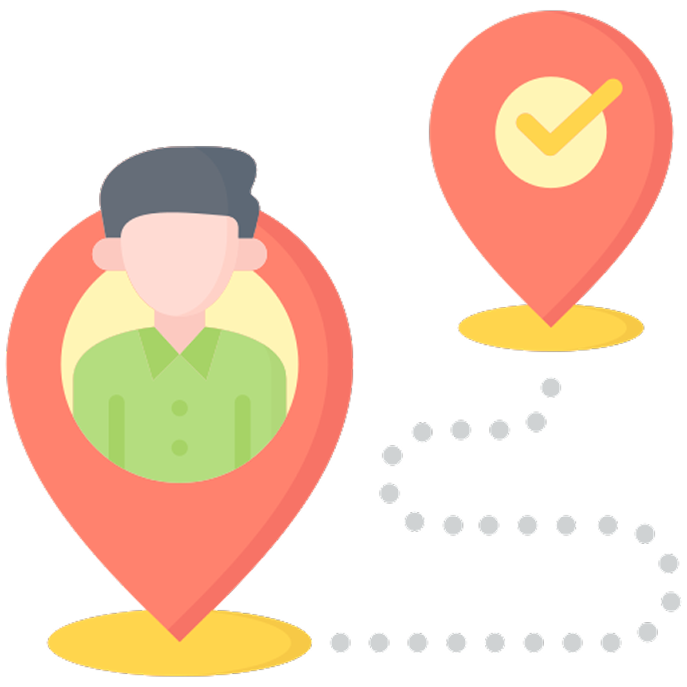Customer journey illustration